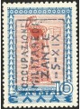 Zante 1941 10 l. soprast. con varietà "Typi" anzichè "Tipy" n° 6A. Firm. Chia Cert. Biondi Cat. € 4.000 (*)