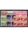 Montenegro 1943 P.A. Serto della Montagna serie n° 26/31 in quartina Cert. CiBaFil Cat. € 1.000 (**)