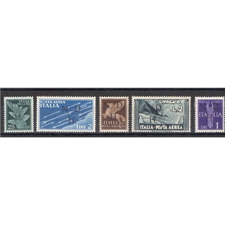 Yugoslavia Primosten 1944 P.A. Pegaso with hand-overprinted “N.D.H.” print run of 20 CEI series no. 14/18. Signed by Chia certif