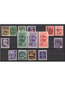 Istria (Pula) 1945 Overprint ‘Istra’ series no. 22/36 Cilio certificate catalogue price €1,000 (**)