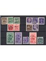 Istria (Pola) 1945 Soprast. serie n° 22/36 Cert. CiBaFil Cat. € 500 (*)