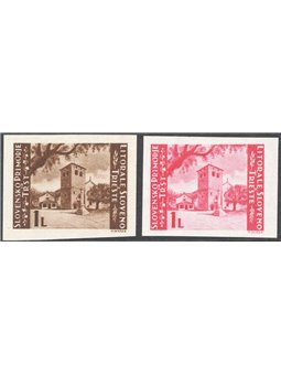 Istria and the Slovenian Littoral 1946 Cathedral of St Just n No. 60A/60B Cat. €120