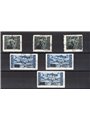 Istria e Litorale Sloveno 1946 Segnatasse soprast. in caratteri piccoli serie n° 14B/19B Cert. CiBaFil Cert. Colla Cat. € 6.500 