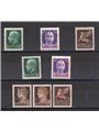 Zante Greek Civil Administration 1943 Complete issue CEI series no. 1/6 + P.A. 1/2. Signed by Chia Biondi certificate Cat. €2,84