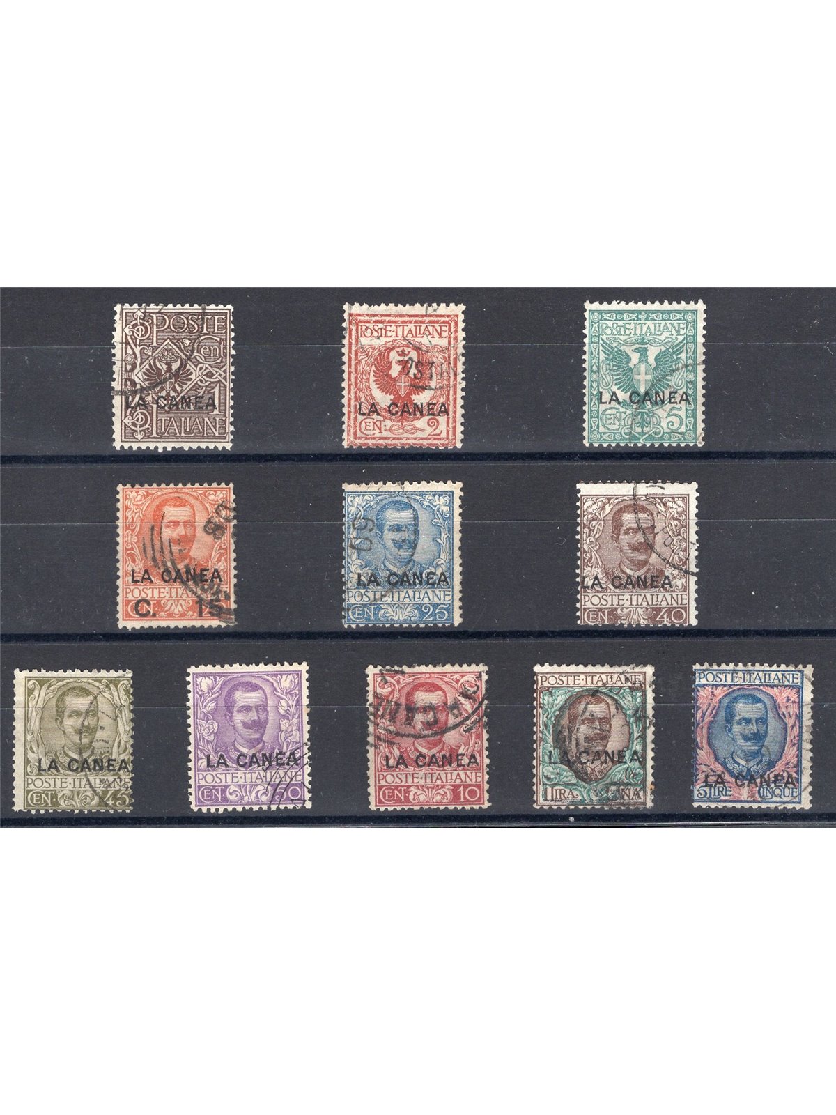 Levante Chania 1905 Floral and Michetti series no. 3/13. Signed AD. CiBaFil certificate. Cat. €1,750 (U)