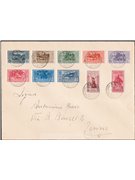 Levante Albania 1907 Overprint series no. 1/3 Cat. €100 (**)