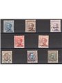 Levante Constantinople 1923 Overprinted unissued series no. 68/75 Cat. €280 (**)