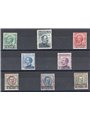 Levant Jerusalem 1909/11 Overprint series no. 1/8 with excellent centring Biondi Certificate Cat. €5,000 (**)
