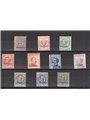 Cina Pechino 1917/18 Soprast. serie n° 8/17 Cert. CiBaFil Cat. € 1.400 (*)