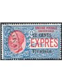 China Tientsin 1918 Express overprinted “Tientsin” machine-overprinted and 12 c. on 30 c. hand-overprinted No. 2. Signed AD ED R