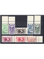 Issues Aosta 1944 Various subjects series no. 9/16 Cat. €125 (**)