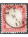 Italy 1862 Victor Emanuele 40 c. carmine red No. 3 CiBaFil certified Cat. €350 (U)