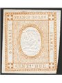 Italy 1862 Embossed numeral 2 c. bistro No. 10 Cat. € 80 (*)
