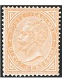 Italia 1863 Vitt. Emanuele 10 c. giallo ocra n° T17. Firm. Bolaffi Cert. CiBaFil Cat. € 2.125 (*)