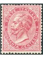 Italy 1863 Victor Emmanuel 40 c. carmine pink No. L20 with fair centring Biondi certificate Cat. €9,000 (*)