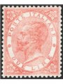 Italy 1863 Victor Emmanuel 2 £ scarlet no. L22 with excellent centring. Signed ‘Bolaffi ED’. CiBaFil certificate. Cat. €4,000 (*