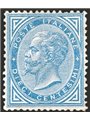 Italy 1877 Victor Emmanuel 10 c. blue no. 27. Signed AD ED. Certified by Apicella. Catalogue price: €4,500 (*)