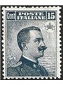 Italy 1909 Michetti 15 c. lithographic print No. 86. Signed ‘Chia’. CiBaFil cert. Cat. €1,250 (** )