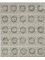 Italia 1910 Floreale 10 £ (blocco di 99 usati più 1 nuovo) Cat. € 2.200