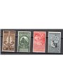 Italy 1911 Unification of Italy series no. 92/95 Biondi certified Cat. €450 (* *)