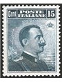 Italia 1911 Vitt. Emanuele 15 c. grigio nero n° 96 con ottima centratura Cert. CiBaFil Cat. € 500 (**)