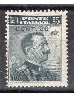 Italy 1916 Michetti 20 c. on 15 no. 106 Cat. €60 (**)