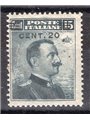 Italia 1916 Michetti 20 c. su 15 n° 106 Cat. € 60 (**)
