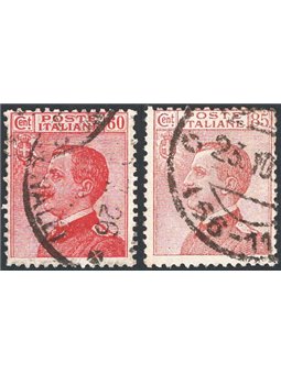 Italia 1917/20 Vitt. Emanuele n° 108/12 Cat. € 100 (U)