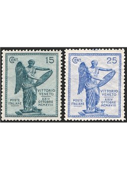 Italia 1921 Vittoria serie n° 119/22 con ottima centratura Cat. € 150 (**)