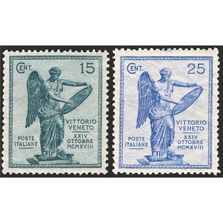 Italia 1921 Vittoria serie n° 119/22 con ottima centratura Cat. € 150 (**)