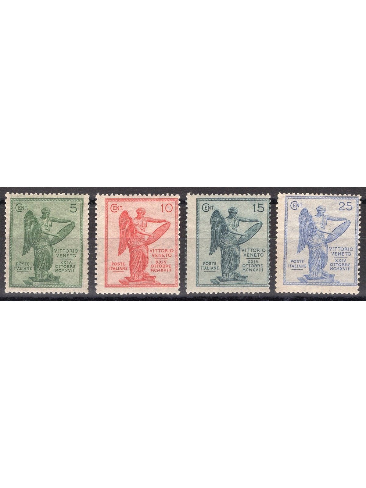 Italia 1921 Vittoria serie n° 119/22 Cat. € 30 (**)