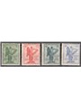 Italy 1921 Vittoria series no. 119/22 Cat. €30 (**)