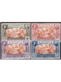 Italy 1923 Propaganda Fide series no. 131/34 Cat. €95 (**)