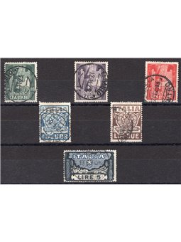 Italy 1923 March on Rome series no. 141/46 Cat. €190 (U)
