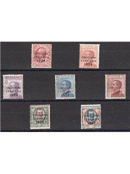 Italy 1924 ‘Crociera Italiana’ series no. 162/68 certified by CiBaFil Cat. €400 (**)