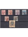 Italy 1924 Italian Cruise series no. 162/68 with original cruise cancellations Biondi certificate Cat. €1,750 (U)
