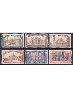 Italy 1924 Holy Year series no. 169/74 Cat. € 120 (**)