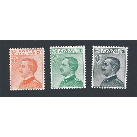 Italia 1925 Michetti serie n° 183/85 con ottima centratura Cat. € 80 (**)