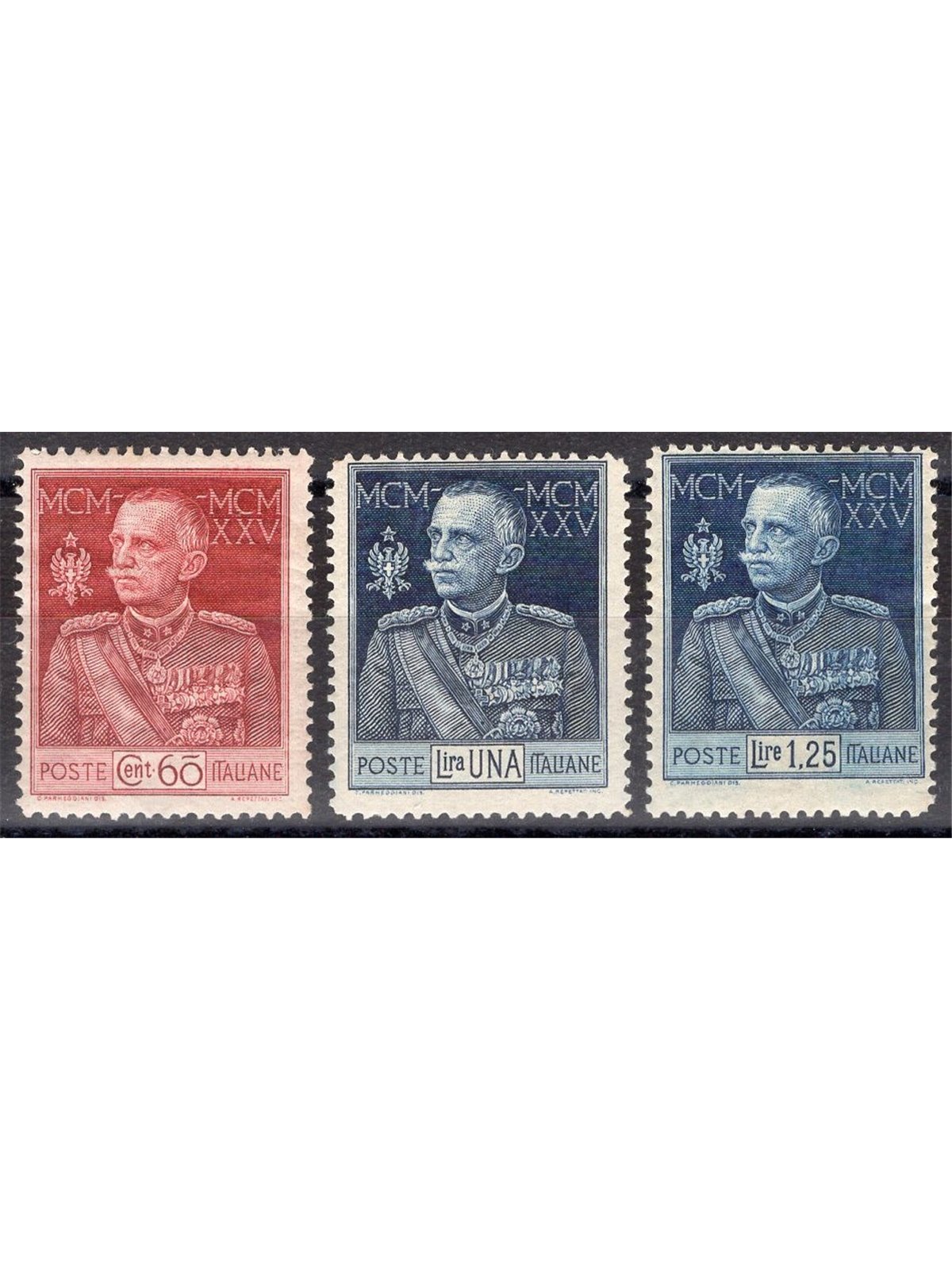 Italy 1926/26 Jubilee series no. 186/88 Cat. €125 (**)