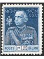 Italia 1925/26 Giubileo 1,25 £ dent. 11 n° 191 Cert. CiBaFil Cat. € 550 (**)