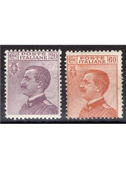 Italy 1926 Michetti series no. 204/5 Cat. €50 (**)