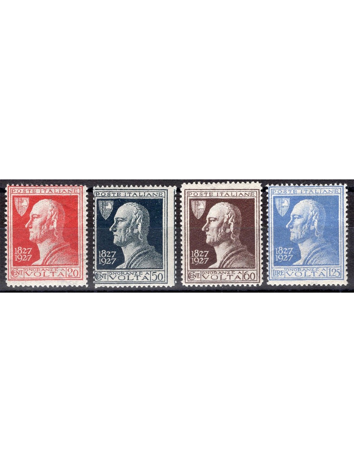 Italia 1927 Volta serie n° 210/13 Cat. € 85 (**)