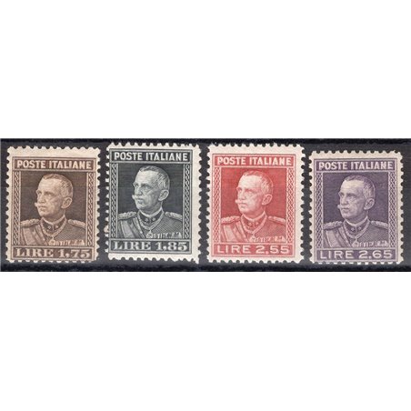 Italia 1927 Tipo Giubileo (Parmeggiani) serie n° 214/17 Cat. € 60 (**)