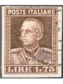 Italy 1927 Jubilee Type (Parmeggiani) 1.75 £ brown imperforated no. 214c. Signed ‘Chia’ and others. CiBaFil cert. Cat. € 11,000 