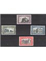 Italia 1928 Milizia II serie n° 220/23 con ottima centratura Cert. Biondi Cat. € 900 (**)