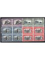 Italia 1928 Milizia II serie n° 220/23 in quartina Cert. Biondi Cat. € 2.250 (**)