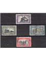 Italia 1928 Milizia II serie n° 220/23 con annulli non garantiti in quanto poco leggibili Cat. € 1.250 (U)