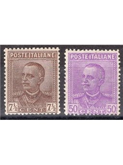 Italia 1928 Tipo Giubileo serie n° 224/25 Cat. € 100 (**)