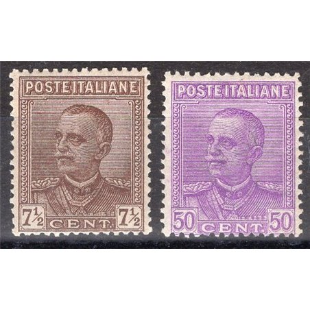 Italia 1928 Tipo Giubileo serie n° 224/25 Cat. € 100 (**)