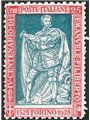 Italia 1928 Emanuele Filiberto 25 c. carminio e verde dent. 11x13¾ n° 227b. Firm. Raybaudi Cert. CiBaFil Cat. € 1.350 (**)